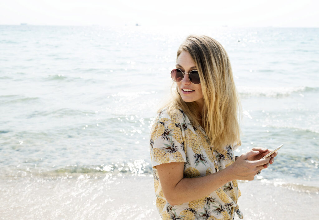 Woman holiday journey travel relaxation